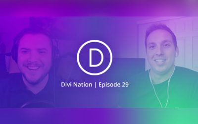 Josh featured on the Elegant Themes Divi Nation Podcast